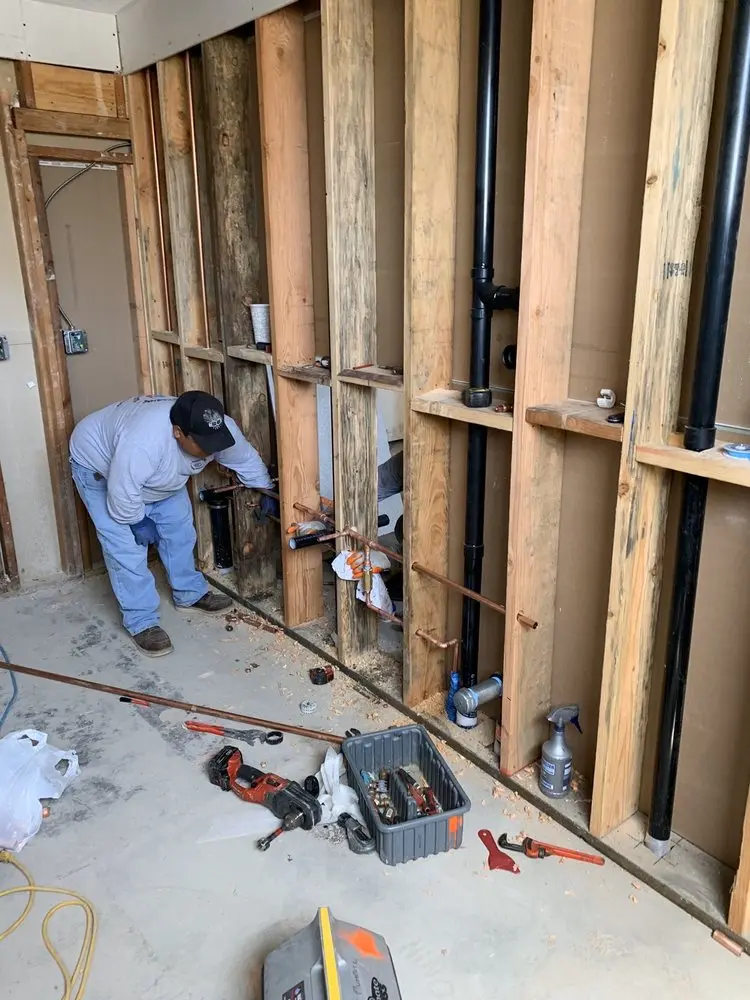 Commercial rough-in plumbing for Gas Line Repair in Payson
